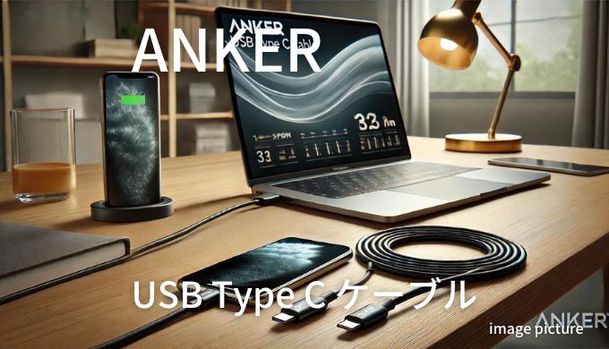 ANKER USB Type C ケーブルの評判！