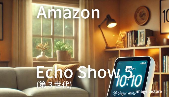 Amazon Echo Shows 5 第３世代 口コミ 評判！買いかどうかまとめ!