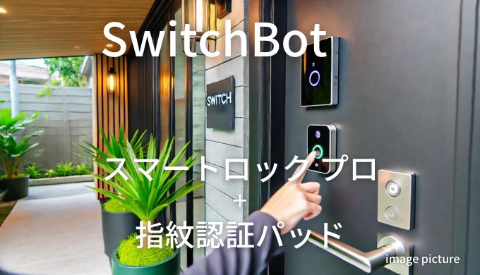 SwitchBot スマートロック プロ 指紋認証パッド 評判！