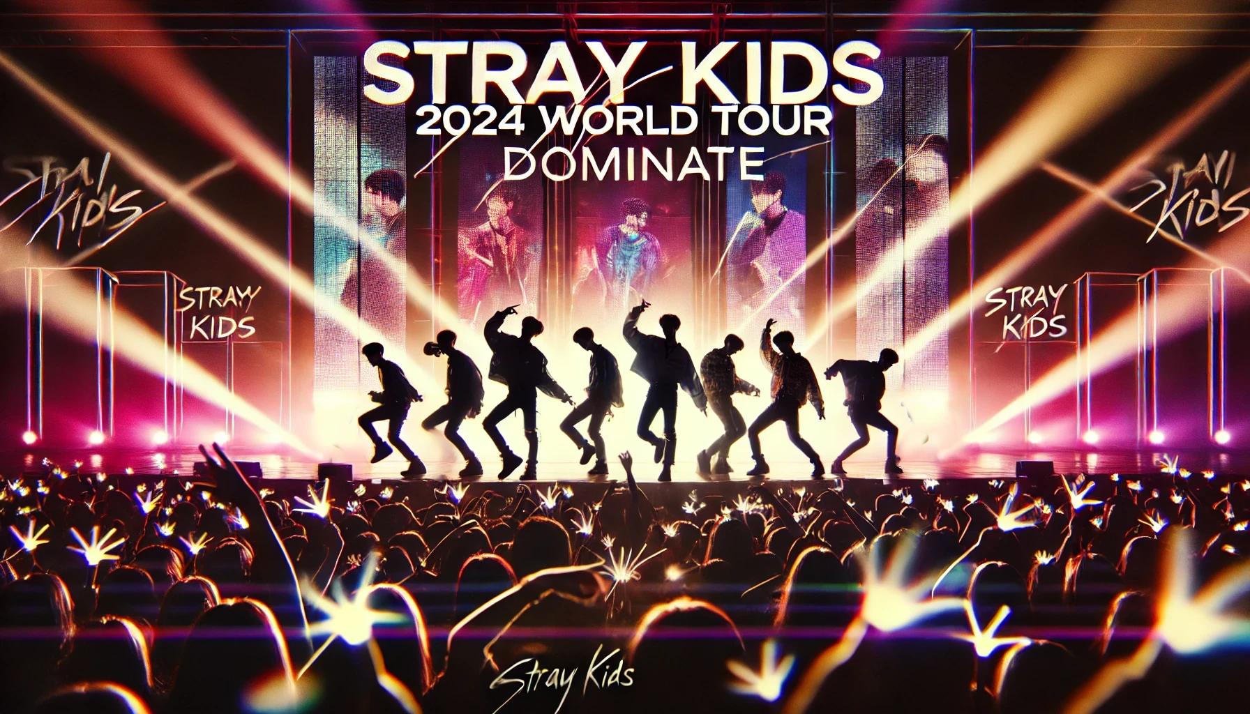 Stray Kids 2024年ワールドツアー「dominATE」のアイキャッチ画像