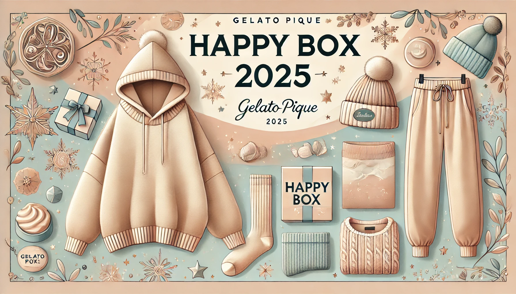 ジェラートピケの福袋「HAPPY BOX 2025」