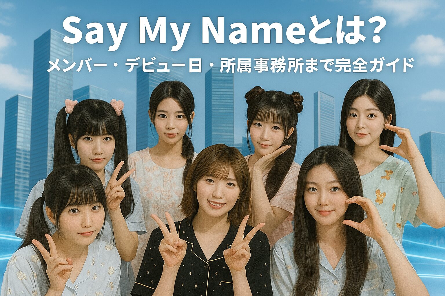 Say My Nameとは？メンバー・デビュー日・所属事務所まで完全ガイド